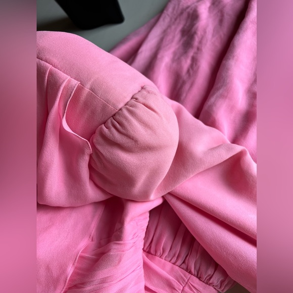 Vintage Barbiecore Kevan Hall Pink Dress - Picture 11 of 14